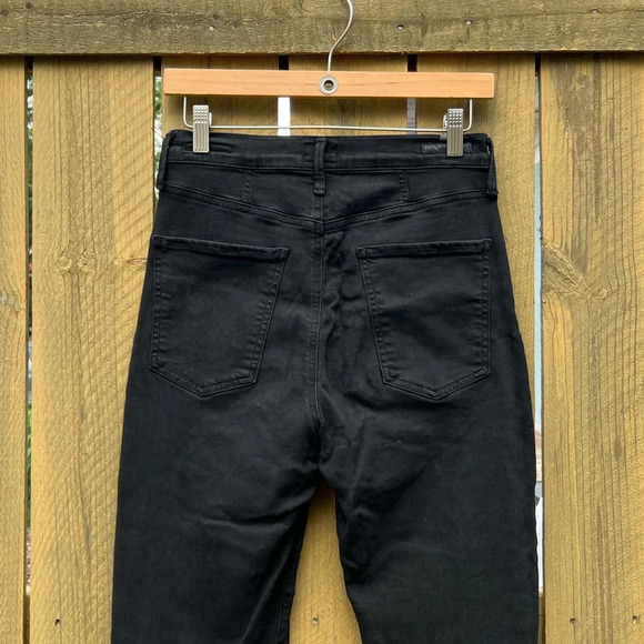 Citizens of Humanity Chrissy Black High Rise Skinny Denim Size 28 - Picture 5 of 6